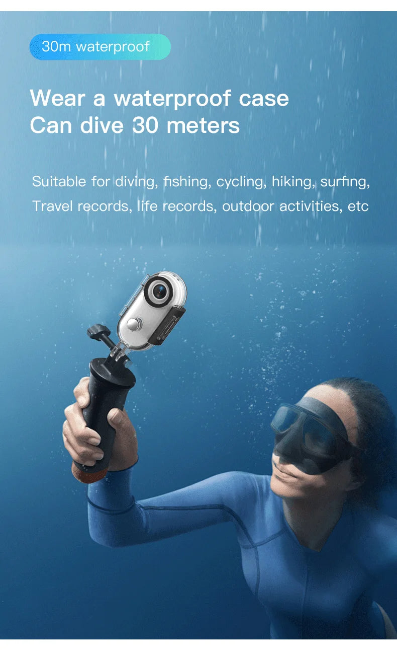 Infinity Visione StealthCam 4K – Magnetic Wearable Action Cam